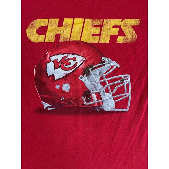 Reebok NFL Kansas City Chiefs Men's Graphic Short Sleeve Crew Neck T-Shirt - Picture 4 of 7